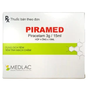 Thuốc Piramed 15ml Medlac Pharma điều trị triệu chứng chóng mặt (4 ống)