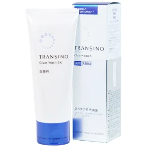 Sữa rửa mặt Transino Clear Wash EX loại bỏ bụi bẩn, dầu nhờn, bã thừa (100g)