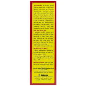 Xịt xoa bóp phong thấp Bà Giằng 100ml giảm triệu chứng phong thấp, đau gân cơ khớp