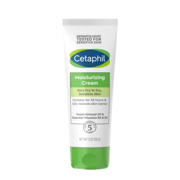 Kem dưỡng ẩm Cetaphil Moisturizing Cream hỗ trợ làm mềm và ẩm da (50g)