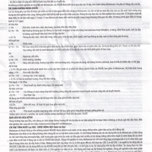 Thuốc Trosicam 7.5mg Alpex Pharma điều trị viêm đau xương khớp (3 vỉ x 10 viên)