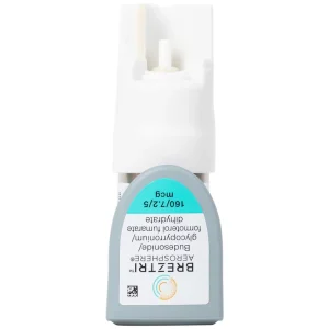 Thuốc hít Breztri 160/7.2/5mcg Astrazeneca giảm co thắt phế quản cấp tính (120 liều)