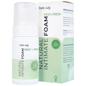 Dung dịch vệ sinh phụ nữ dạng bọt Daily Lady Moist And Fresh vệ sinh cơ quan sinh dục, khử mùi hôi (100ml)