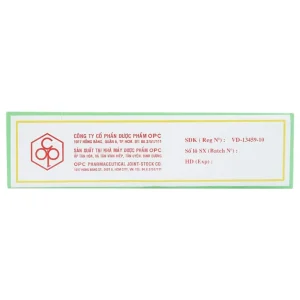 Cao Sao Vàng OPC điều trị cảm cúm, nhức đầu (12 chai x 10g)