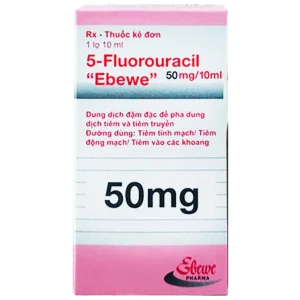 Thuốc 5-Fluorouracil 50mg Novartis điều trị giảm nhẹ trong nhiều loại ung thư (10ml)