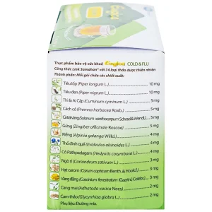 Tinh chất thảo dược Eugica Cold & Flu hỗ trợ giảm các triệu chứng cảm, cảm cúm (10 gói x 4g)