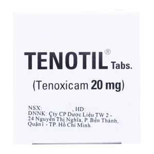 Thuốc Tenotil điều trị viêm khớp dạng thấp, viêm xương khớp (10 vỉ x 10 viên)