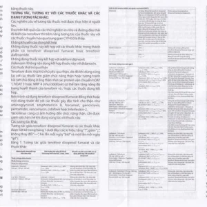 Thuốc Tenofovir-BVP điều trị và dự phòng kháng virus HIV, viêm gan B (3 vỉ x 10 viên)