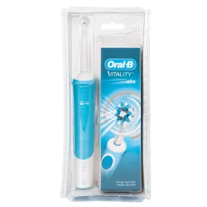 Bàn chải điện Oral-B Vitality Ultrathin D12.513 giúp làm sạch mảng bám trên răng, loại bỏ các vết ố răng