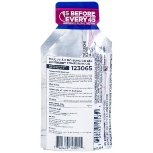 Thực phẩm bổ sung GU Gel Blueberry Pomegranate bổ sung năng lượng trong hoạt động thể thao (32g)