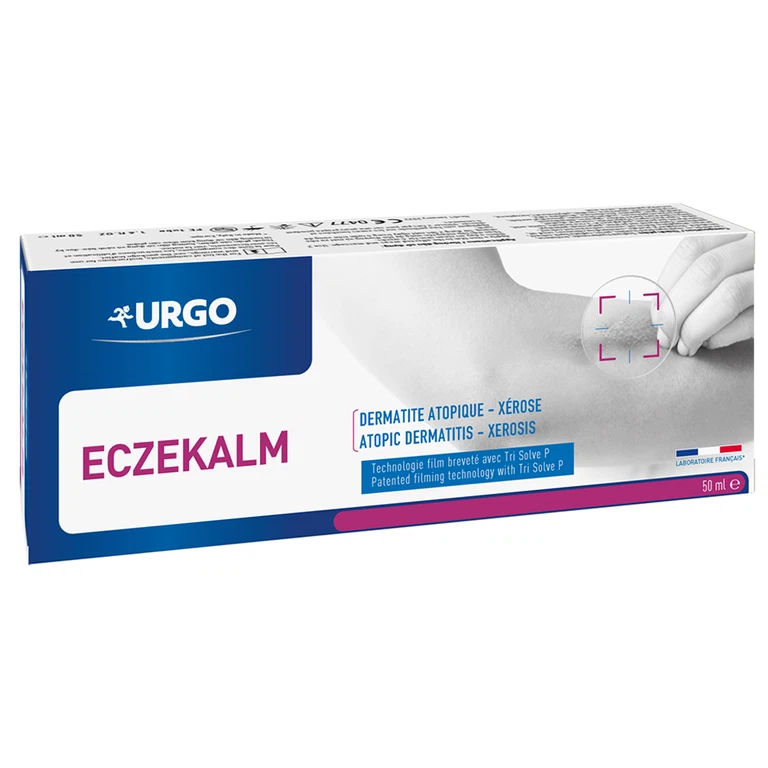 Kem bôi Urgo Eczekalm 50ml dạng gel hỗ trợ điều trị viêm da và chứng khô da