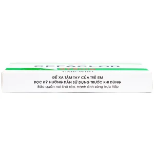 Thuốc Cefaclor 375mg Mebiphar điều trị nhiễm khuẩn đường hô hấp (1 vỉ x 10 viên)
