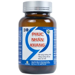 Viên bổ mắt cao cấp Phúc Nhãn Khang hỗ trợ giúp tăng cường thị lực (1 lọ x 30 viên)