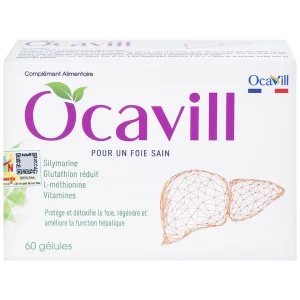 Viên uống Ocavill hỗ trợ tăng cường chức năng gan, giải độc gan, bảo vệ gan (4 vỉ x 15 viên)