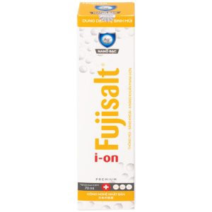 Dung dịch vệ sinh mũi Fujisat i-on 70ml giảm đau, nhức, sưng đỏ