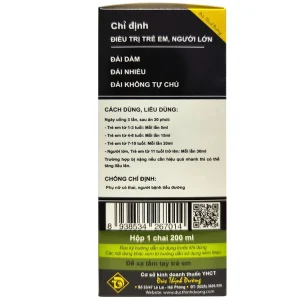 Thuốc trị Đái Dầm Đức Thịnh điều trị đái dầm, đái nhiều, đái không tự chủ (200ml)