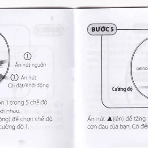 Máy xung điện trị liệu Omron HV-F013 giảm đau cơ và khớp