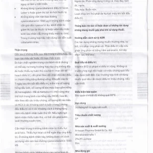 Thuốc B12 Ankermann Artesan Pharma điều trị các bệnh thiếu máu, đau dây thần kinh (2 vỉ x 25 viên)