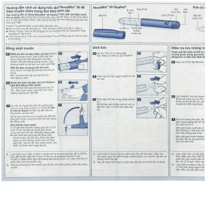 Bút tiêm NovoMix 30 FlexPen Novo Nordisk điều trị đái tháo đường (5 cây x 3ml)