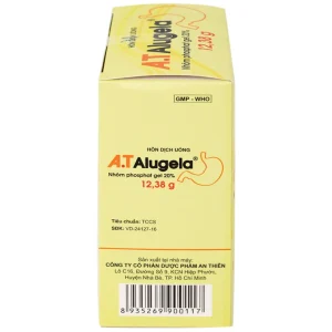 Hỗn dịch thuốc A.T Alugela An Thiên điều trị viêm thực quản, viêm dạ dày cấp và mạn tính (26 gói x 20g)