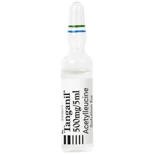 Thuốc tiêm Tanganil 500mg/5ml Pierre Fabre điều trị triệu chứng các cơn chóng mặt (1 vỉ x 5 ống x 25ml)