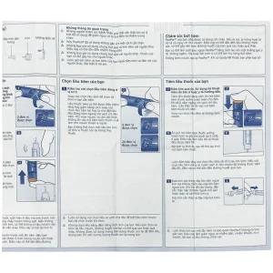 Bút tiêm Mixtard 30 Flexpen 100 IU/ml Novo Nordisk điều trị bệnh đái tháo đường (5 cây x 3ml)