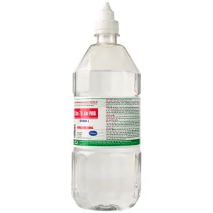 Cồn 70 độ Vĩnh Phúc dùng để diệt khuẩn dụng cụ y tế, bề mặt trong y tế (1000ml)