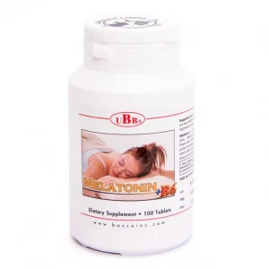Viên uống Melatonin UBB hỗ trợ điều trị rối loạn giấc ngủ (100 viên)
