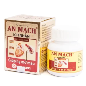 Viên uống An Mạch Ích Nhân Nam Dược hỗ trợ hạ mỡ máu (50 viên)