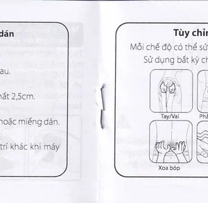 Máy xung điện trị liệu Omron HV-F013 giảm đau cơ và khớp