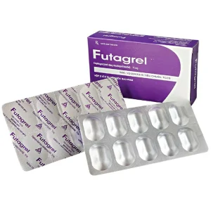 Thuốc Futagrel Meyer phòng ngừa nhồi máu cơ tim, bệnh lý động mạch ngoại biên, đột quỵ (3 vỉ x 10 viên)