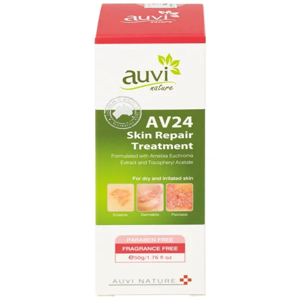 Kem dưỡng ẩm Auvi Nature AV24 Skin Repair Treatment 50g dành cho da khô và nhạy cảm