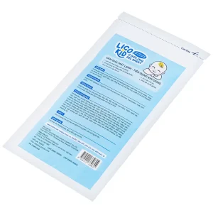 Miếng dán hạ sốt Licokid hương bạc hà hỗ trợ hạ nhiệt, hạ sốt, giảm đau (3 gói x 2 miếng)