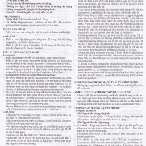 Thuốc AlanBoss XL 10 Hasan điều trị các triệu chứng của phì đại tuyến tiền liệt lành tính (3 vỉ x 10 viên)