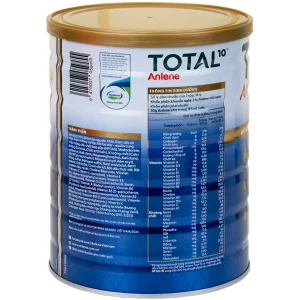 Sữa Anlene Total 10 hương vani bổ sung hệ dưỡng chất cho vận động, tiêu hóa cho người trên 40 tuổi (800g)