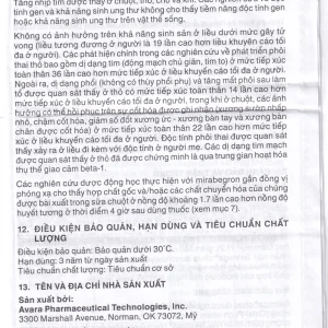 Thuốc Betmiga 50mg Astellas điều trị triệu chứng tiểu gấp (3 vỉ x 10 viên)