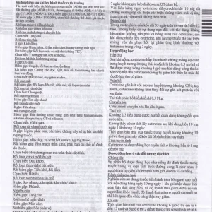 Thuốc Cetimed 10mg Medochemie điều trị triệu chứng viêm mũi dị ứng (1 vỉ x 10 viên)