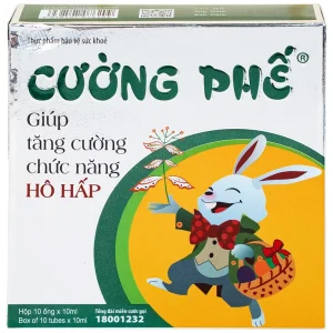 Siro Cường Phế Lotus tăng cường chức năng hô hấp (10 ống x 10ml)