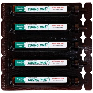 Siro Cường Phế Lotus tăng cường chức năng hô hấp (10 ống x 10ml)