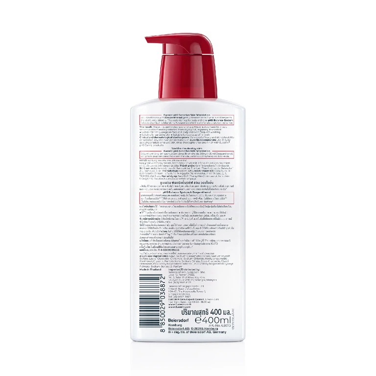 Sữa tắm Eucerin pH5 WashLotion Preserves Skin Resilience dành cho da nhạy cảm (400ml)