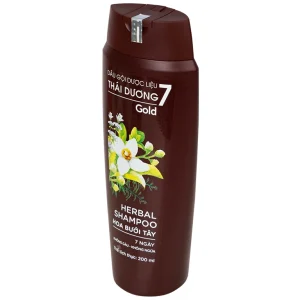 Dầu gội dược liệu Thái Dương 7 hương hoa bưởi sạch gàu, không ngứa, giảm rụng tóc cho tóc dầu, tóc thường (200ml)