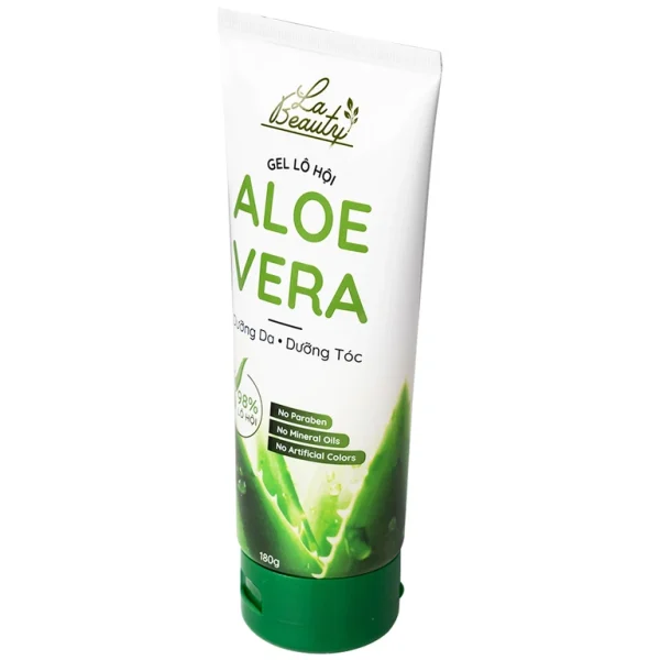 Gel Lô Hội La Beauty 180g giữ ẩm cho da, làm dịu da, mờ sẹo, mờ nám, ngăn ngừa lão hóa da