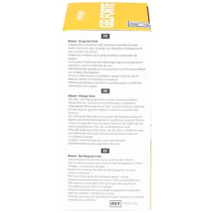 Gel Otosan Throat Gel Forte 10ml điều trị viêm họng cấp tính (14 gói)