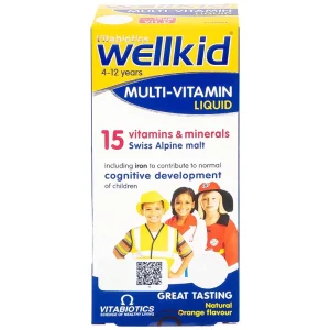 Siro WellKid Multi-Vitamin Liquid bổ sung vitamin, khoáng chất cho trẻ em (150ml)