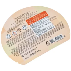 Mặt nạ Banobagi Stem Cell Vitamin Mask Whitening & Dark Spot Care chống nhăn da, trắng da, mờ nám (30g)