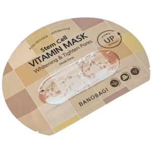 Mặt nạ Banobagi Stem Cell Vitamin Mask Whitening And Tighten Pores cung cấp độ ẩm cho da, loại bỏ dầu (30g)