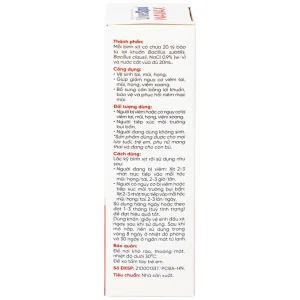 Dung dịch vệ sinh tai mũi họng LiveSpo Navax 20ml