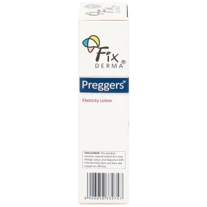 Lotion Fixderma Preggers Elasticity dưỡng ẩm, giảm vết rạn cho phụ nữ mang thai và sau khi sinh (100ml)