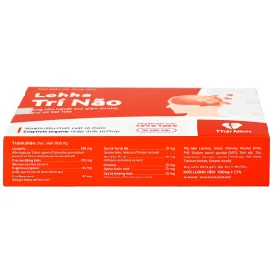 Viên uống Lohha Trí Não Thái Minh điều trị và phòng ngừa các bệnh suy giảm trí tuệ (3 vỉ x 10 viên)