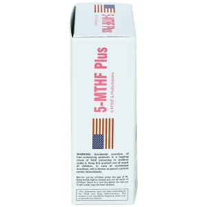 Viên uống 5-MTHF Plus bổ sung một số vitamin và khoáng chất cho cơ thể (3 vỉ x 10 viên)